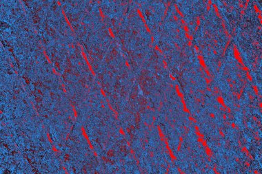 Çizik ve çatlaklarla metal doku