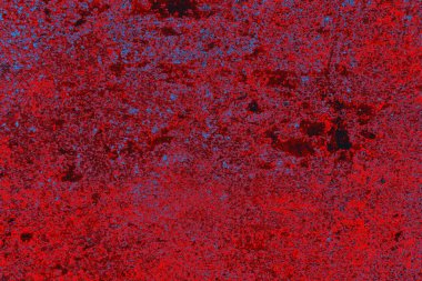 Soyut grunge arkaplanı. Monokrom dokusu. Mavi ve kırmızı desenli arkaplan