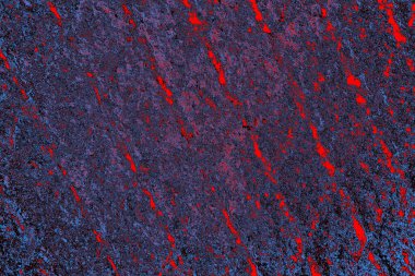 Çizik ve çatlaklarla metal doku