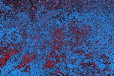 Çizik ve çatlaklarla metal doku