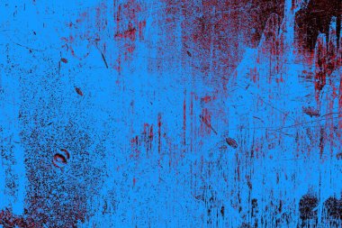 Çizik ve çatlaklarla metal doku