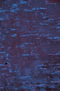 Kırmızı ve mavi renkli grungy duvar, desenli arka plan