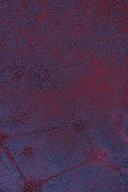 Kırmızı ve mavi renkli grungy duvar, desenli arka plan