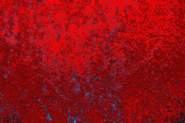 Soyut grunge arkaplanı. Monokrom dokusu. Mavi ve kırmızı desenli arkaplan