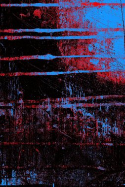 Çizik ve çatlaklarla metal doku