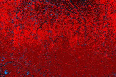 Soyut grunge arkaplanı. Monokrom dokusu. Mavi ve kırmızı desenli arkaplan