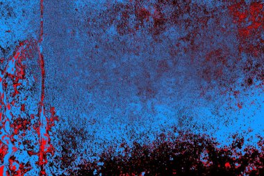 Çizik ve çatlaklarla metal doku