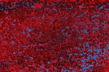 Soyut grunge arkaplanı. Monokrom dokusu. Mavi ve kırmızı desenli arkaplan