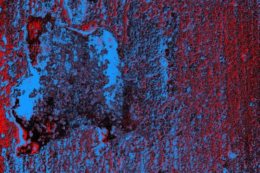 Çizik ve çatlaklarla metal doku