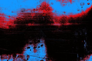 Çizik ve çatlaklarla metal doku