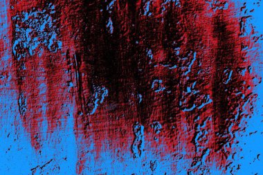 Mavi boya metal plaka desen ve arkaplan