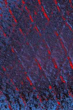 Çizik ve çatlaklarla metal doku