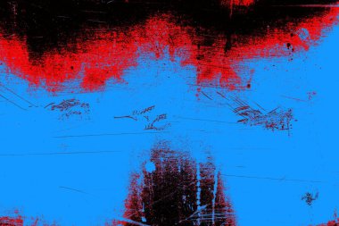 Çizik ve çatlaklarla metal doku