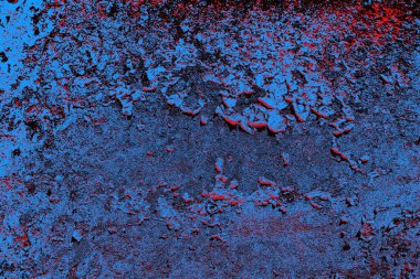 Çizik ve çatlaklarla metal doku