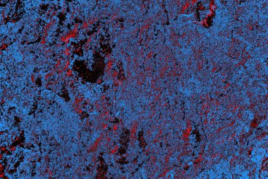 Çizik ve çatlaklarla metal doku