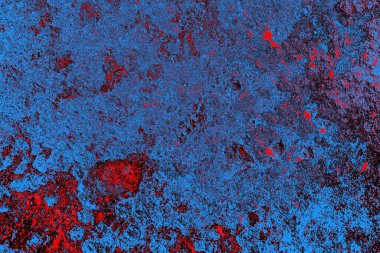 Çizik ve çatlaklarla metal doku