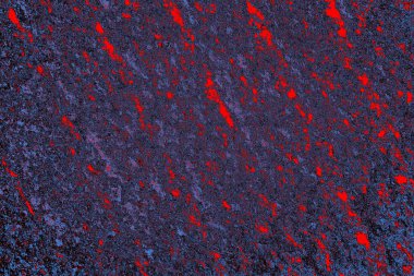 Çizik ve çatlaklarla metal doku