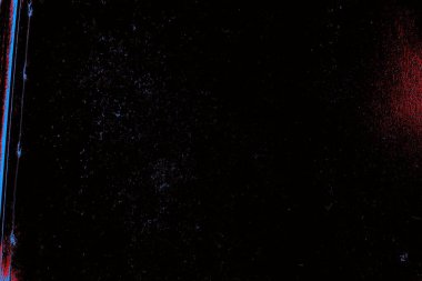 Kırmızı ve mavi renkli grungy duvar, desenli arka plan