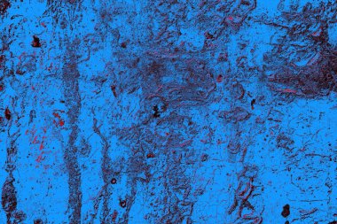 Kırmızı ve mavi renkli grungy duvar, desenli arka plan