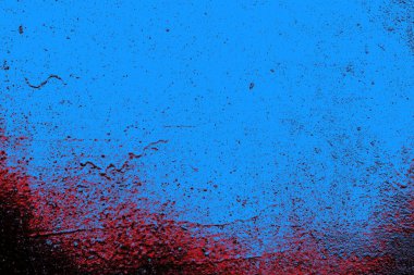 Mavi boya metal plaka desen ve arkaplan