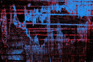 Çizik ve çatlaklarla metal doku