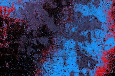 Çizik ve çatlaklarla metal doku