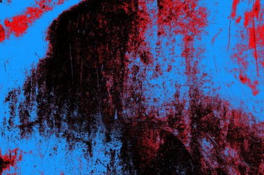 Çizik ve çatlaklarla metal doku.