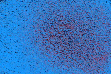 Kırmızı ve mavi renkli grungy duvar, desenli arka plan