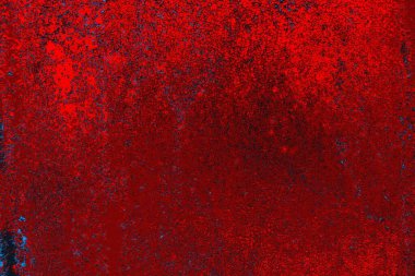Soyut grunge arkaplanı. Monokrom dokusu. Mavi ve kırmızı desenli arkaplan