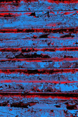 Çizik ve çatlaklarla metal doku