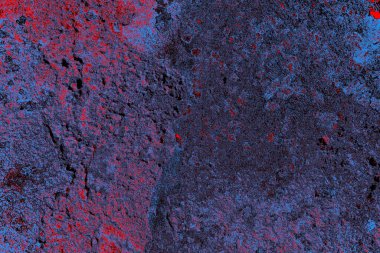 Çizik ve çatlaklarla metal doku