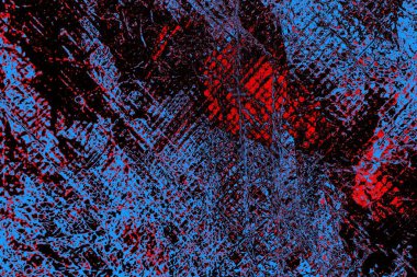 Kırışık kırmızı polietilen film dokusu