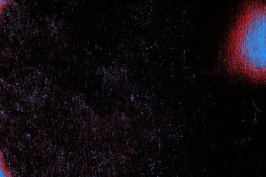 Kırmızı ve mavi renkli grungy duvar, desenli arka plan