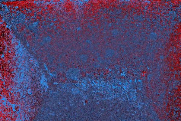 Πορφυρό Κόκκινο Και Μπλε Χρώμα Grungy Τοίχο Υφή Φόντο — Φωτογραφία Αρχείου