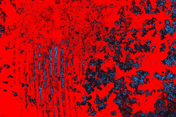 Fondo Grunge Abstracto Textura Monocromática Fondo Texturizado Azul Rojo —  Fotos de Stock