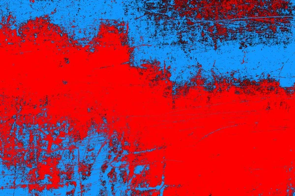 Fondo Grunge Abstracto Textura Monocromática Fondo Texturizado Azul Rojo — Foto de Stock