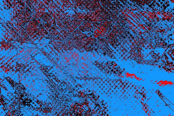 Kırışık kırmızı polietilen film dokusu