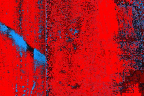 Багрово Красная Синяя Стена Грандиозного Цвета Текстурированный Фон — стоковое фото