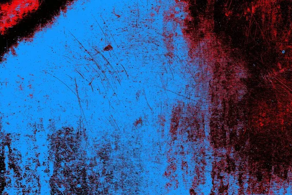 Çizik ve çatlaklarla metal doku.