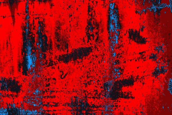 抽象的背景 单色纹理 蓝色和红色纹理背景 — 图库照片