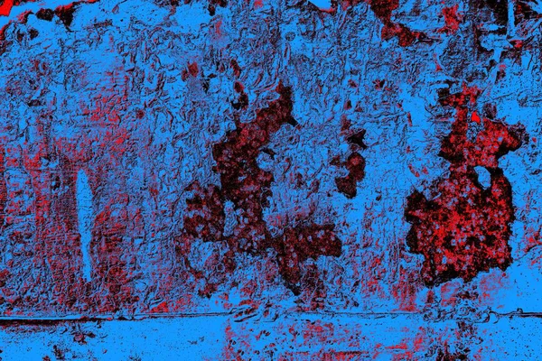 Crimson Roșu Albastru Culoare Grungy Perete Fundal Texturat — Fotografie, imagine de stoc