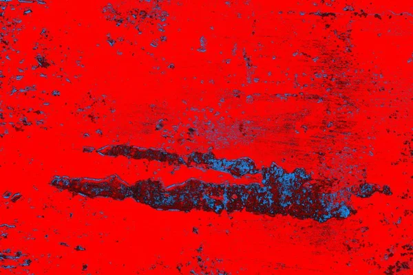 Kırmızı ve mavi renkli grungy duvar, desenli arka plan