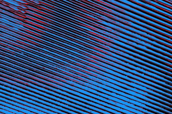 Kırmızı ve mavi renkli grungy duvar, desenli arka plan