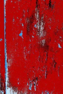 Çizik ve çatlaklarla metal doku