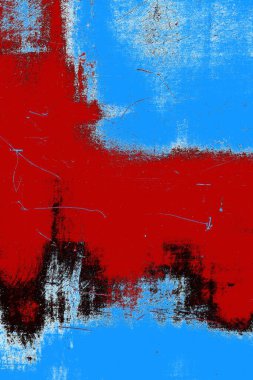 Çizik ve çatlaklarla metal doku