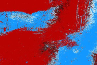 Çizik ve çatlaklarla metal doku