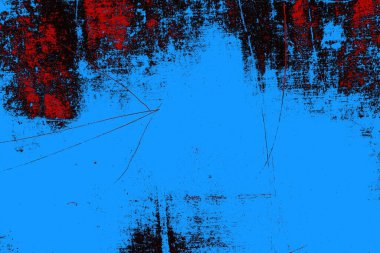 Çizik ve çatlaklarla metal doku