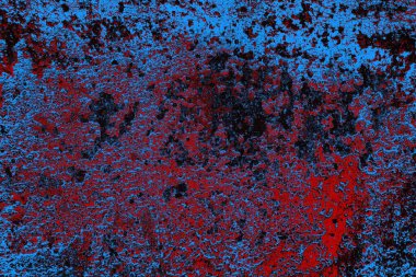 Çizik ve çatlaklarla metal doku