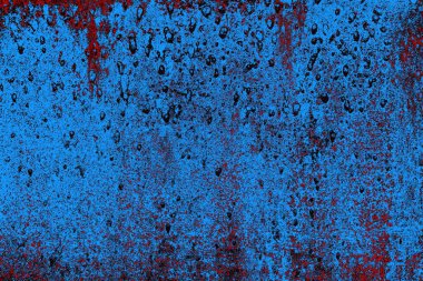 Çizik ve çatlaklarla metal doku