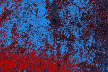 Çizik ve çatlaklarla metal doku